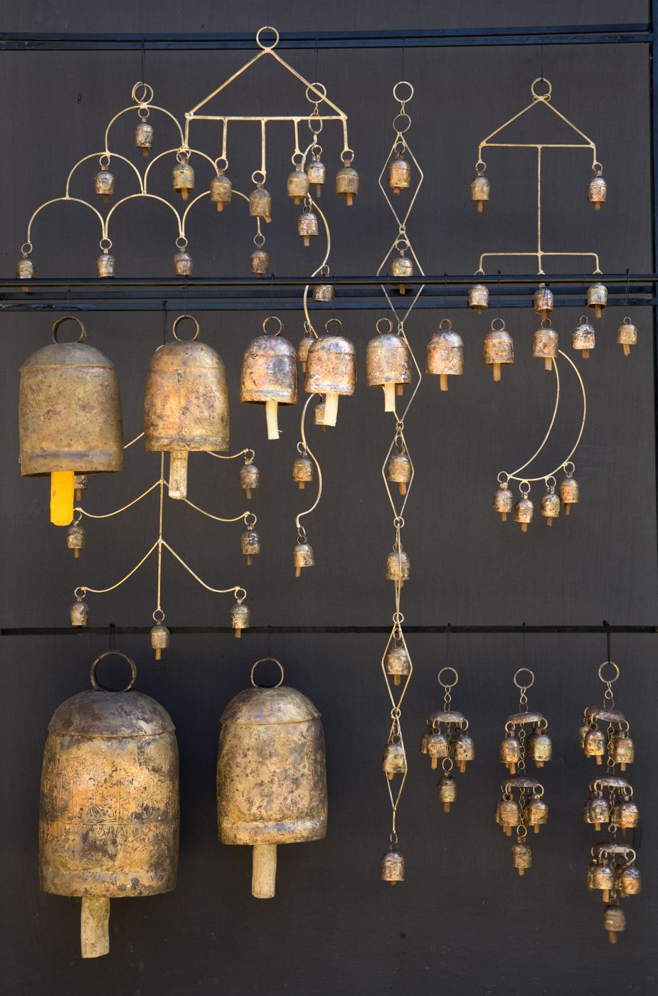 Copper bells and wind chimes of Kutch